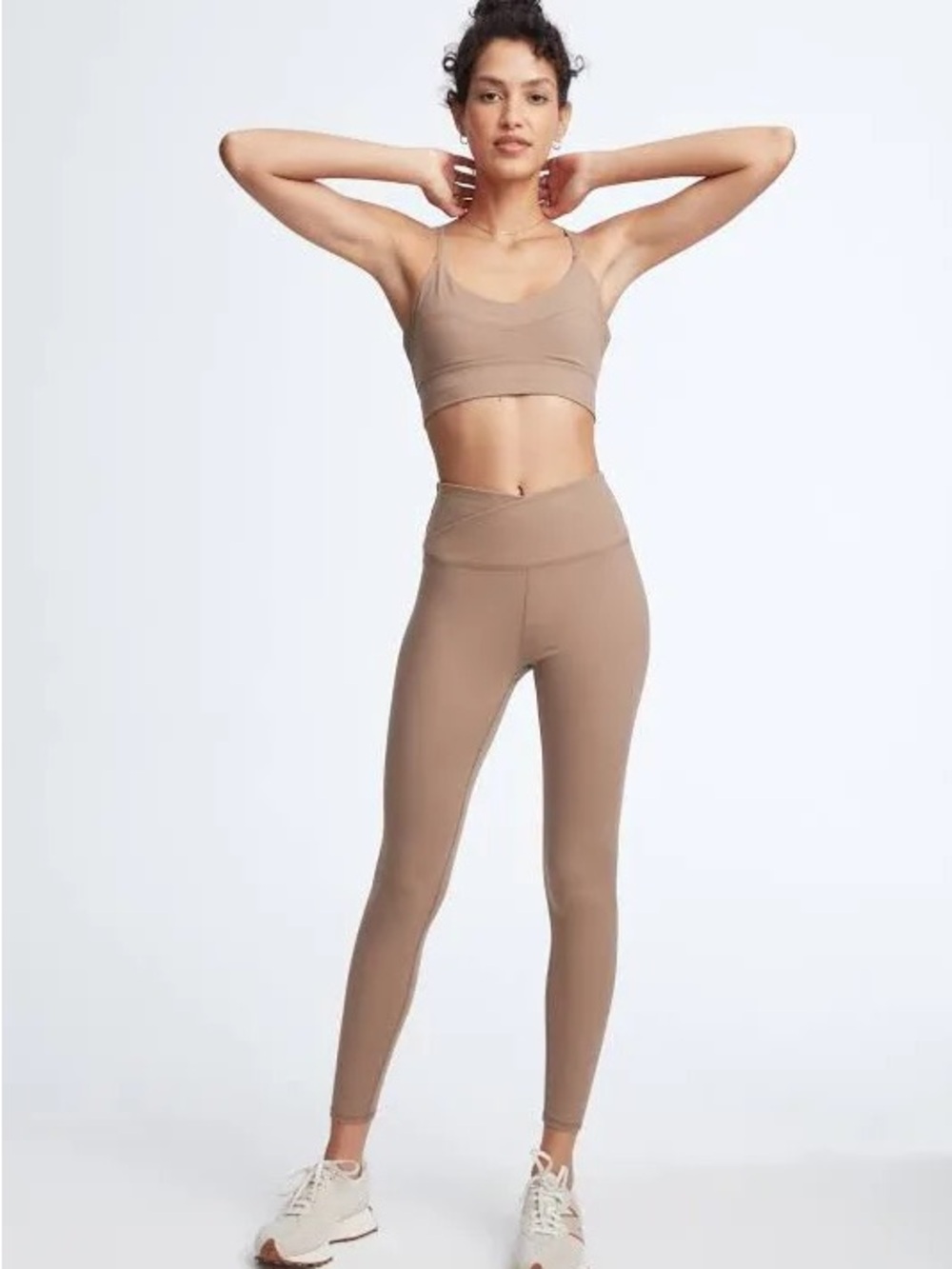 NWT Sincerely Jules for Bandier Bryn Sports Bra in Nutmeg